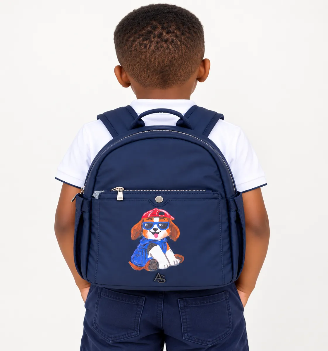Collection Axelle Sanogo — Petit Ecolier Bleu - Version Chien