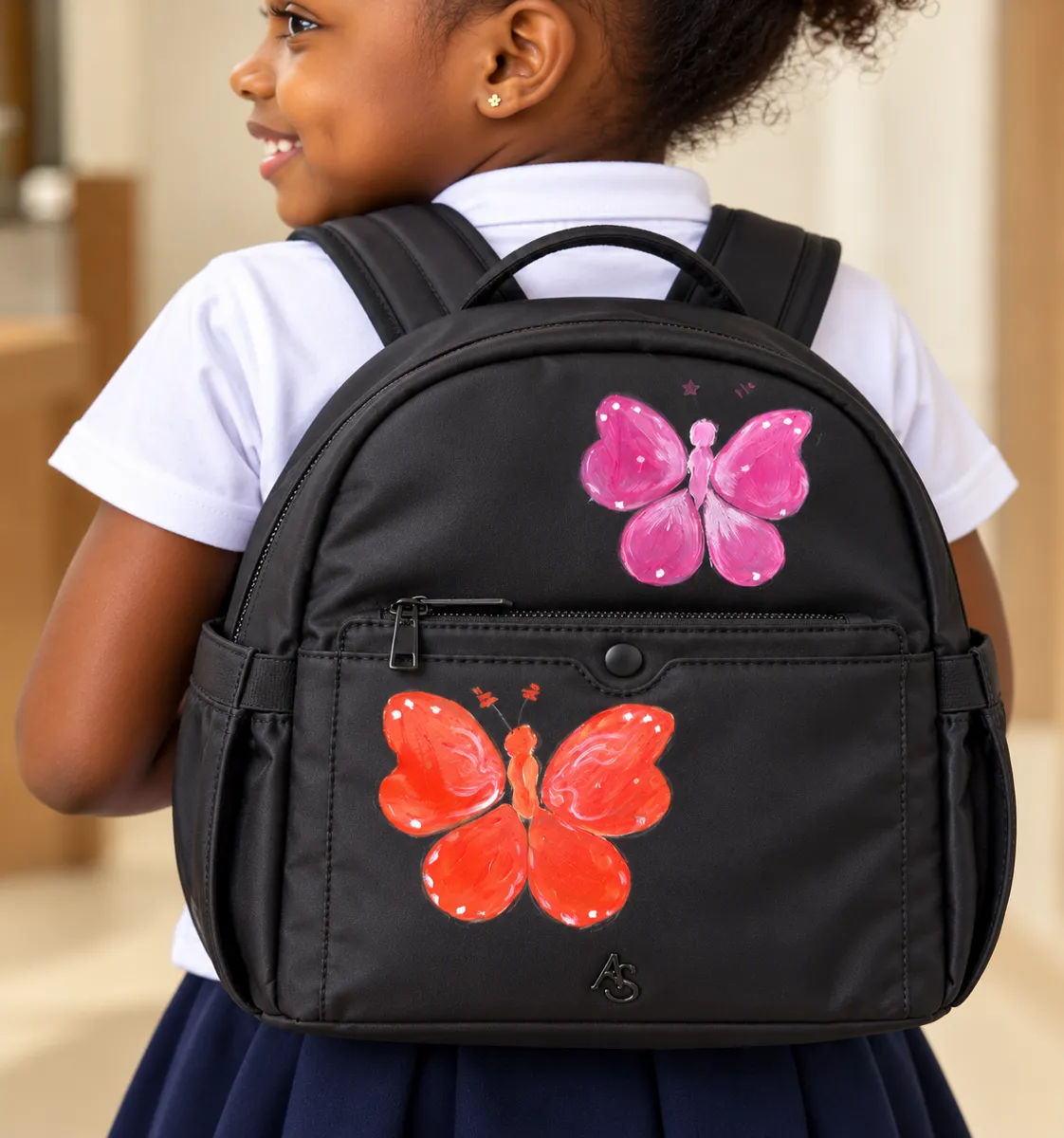 Petit Ecolier Noir - Version Papillon